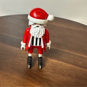 Playmobil Santa Claus Figure – Ice Skates Holiday Edition